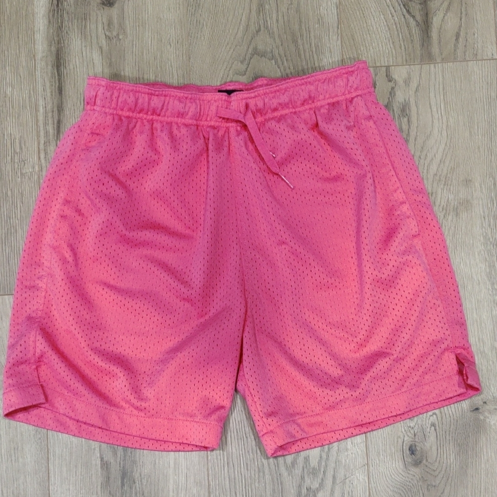 Pink Men's Mesh Shorts